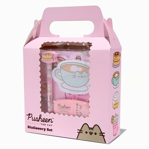 New! Pusheen® Breakfast Club Stationery multi Set, cute - Picture 1 of 5